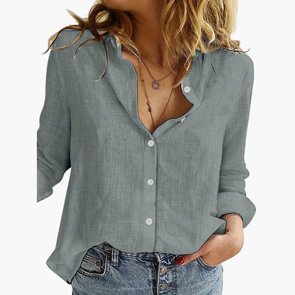 Oda | Linen Blouse