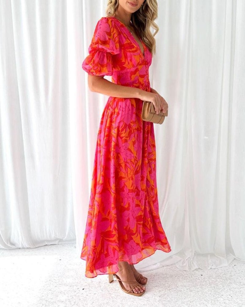 Derana | Rose Pink Maxi Dress