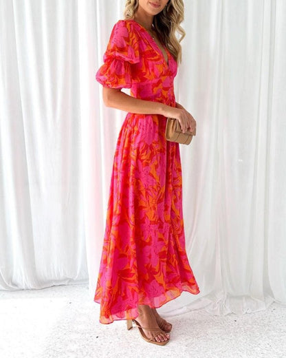 Derana | Rose Pink Maxi Dress
