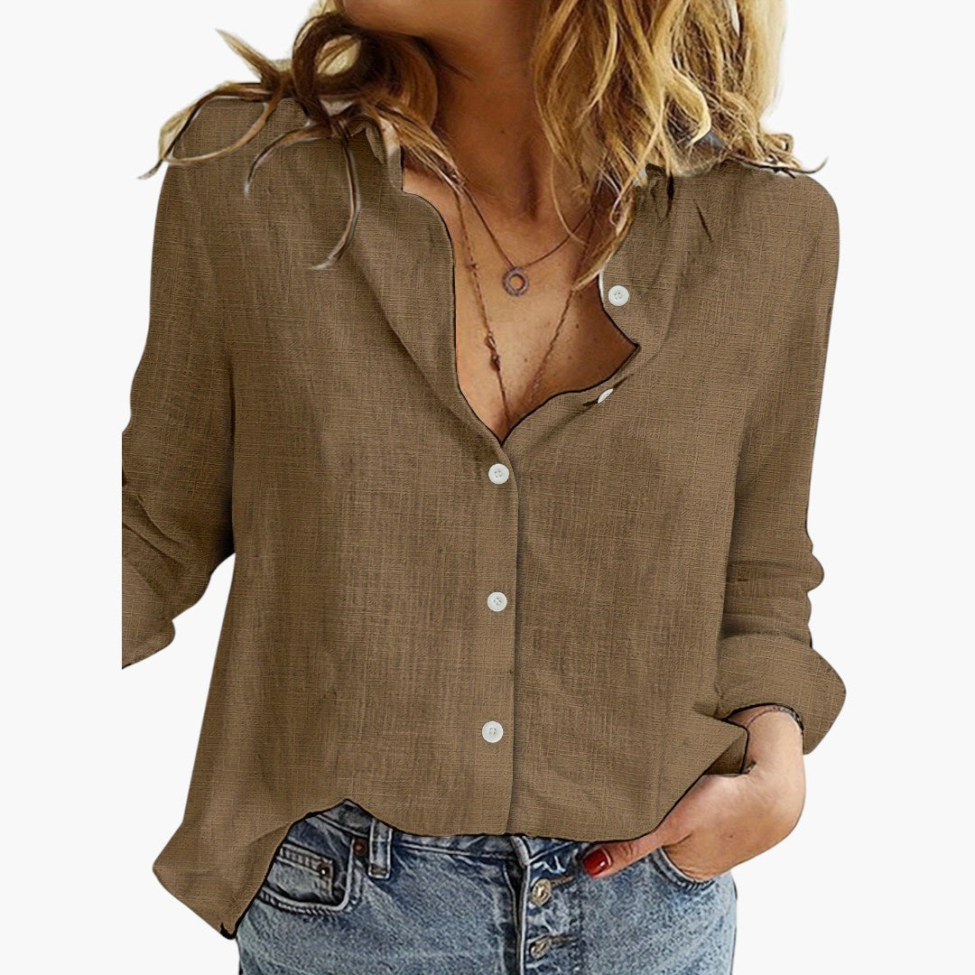 Oda | Linen Blouse