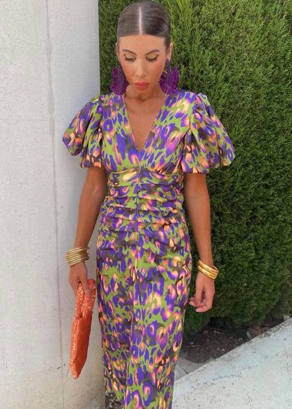 Fynn | Vibrant Fiesta Dress in Radiant