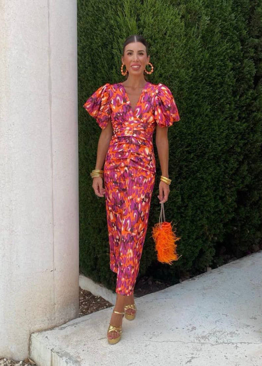 Fynn | Vibrant Fiesta Dress in Radiant