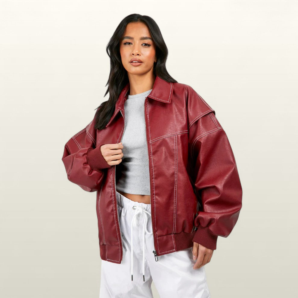 Emma | Trendy Bomber Jacket