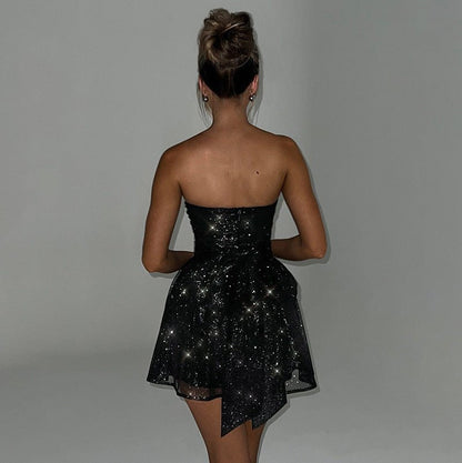 Seraphina | Glitter Night Dress for Special Occasions