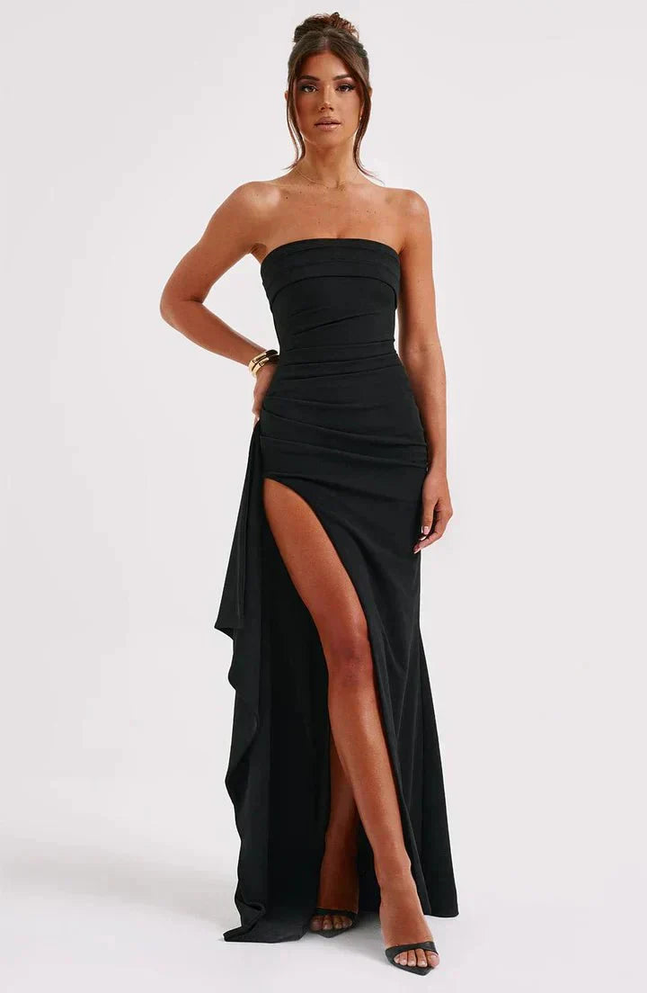 Stacy | Strapless Maxi Dress