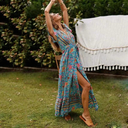 Veronica | Maxi Dress with High Split