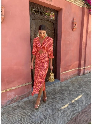 Juliana | Statement Dress with Summer Design