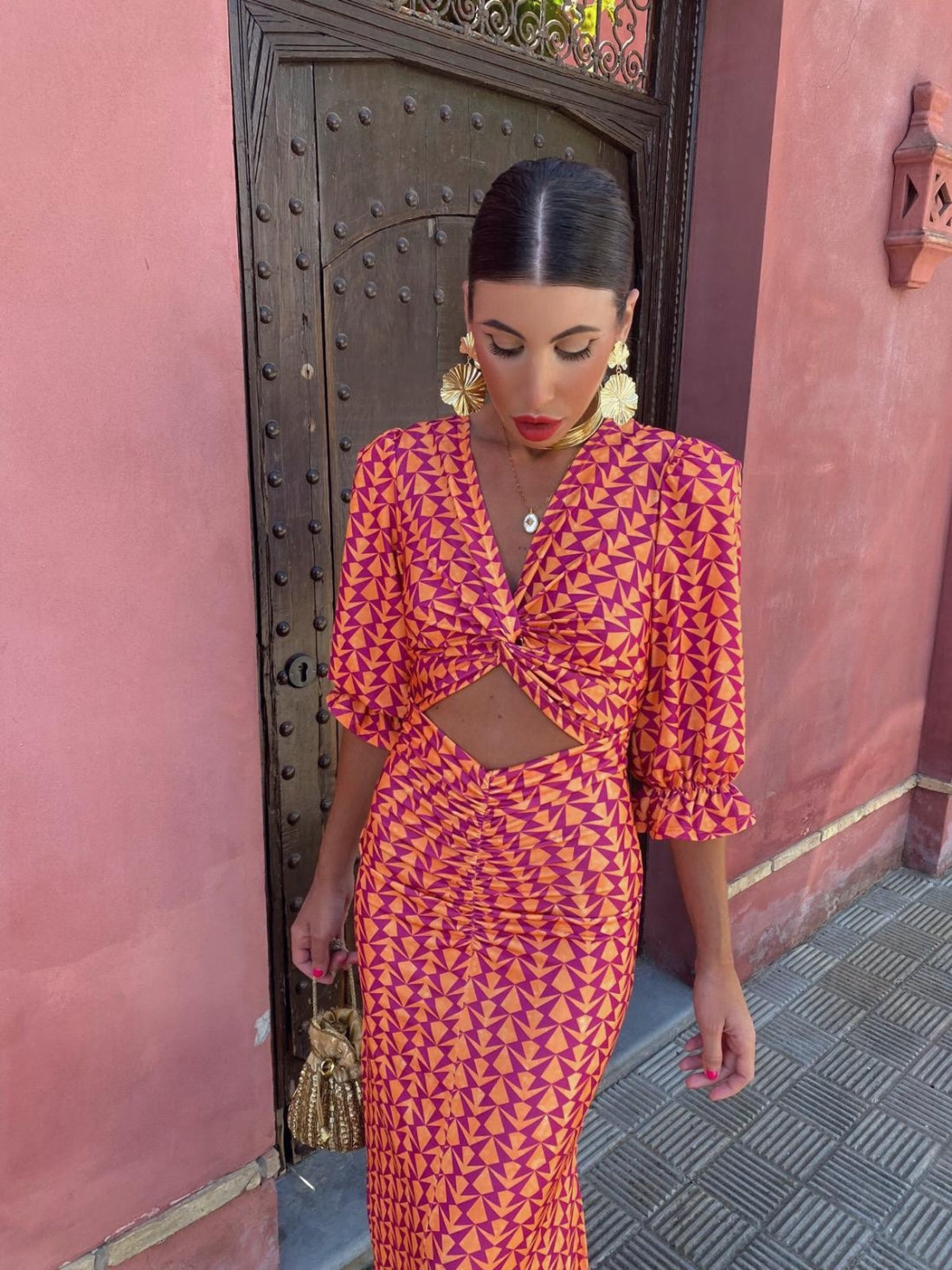 Juliana | Statement Dress with Summer Design