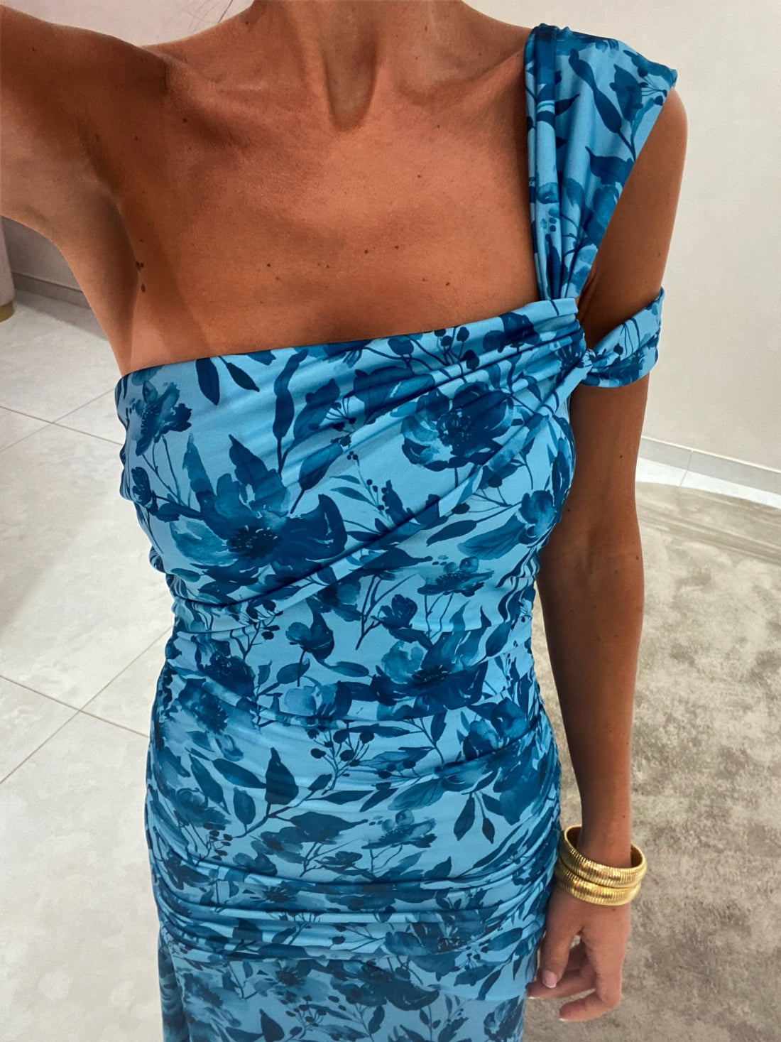 Ariella | Asymmetrical One Shoulder Evening Dress