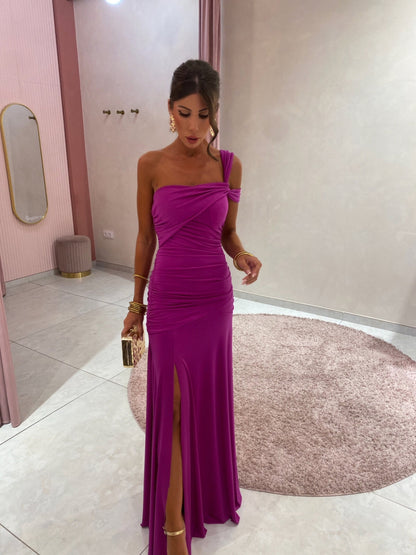 Ariella | Asymmetrical One Shoulder Evening Dress