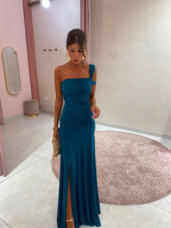 Ariella | Asymmetrical One Shoulder Evening Dress