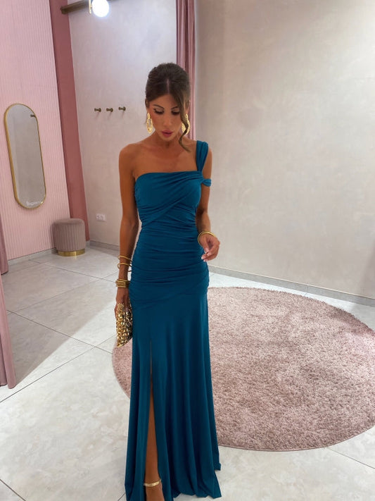 Ariella | Asymmetrical One Shoulder Evening Dress