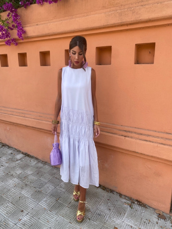 Samara | Sleeveless Midi Dress