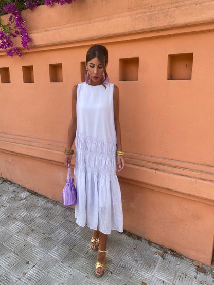 Samara | Sleeveless Midi Dress